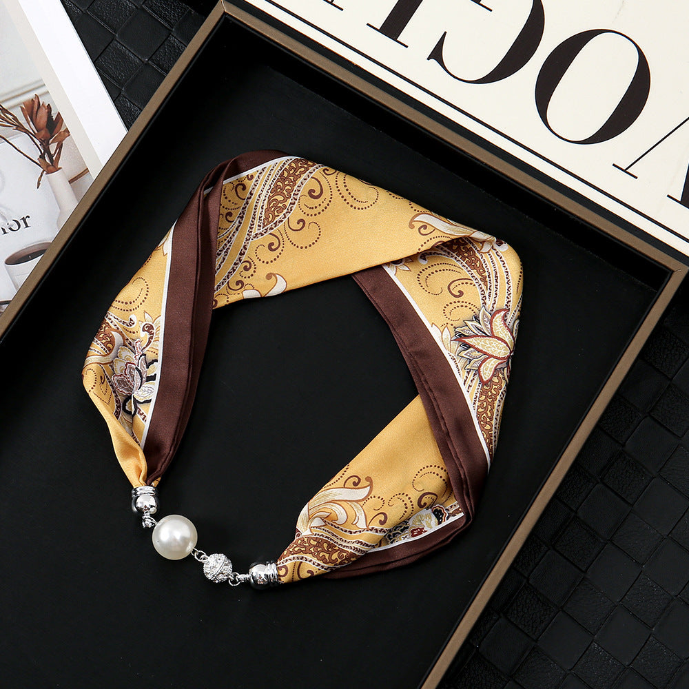 Pearl Bloom Scarfette