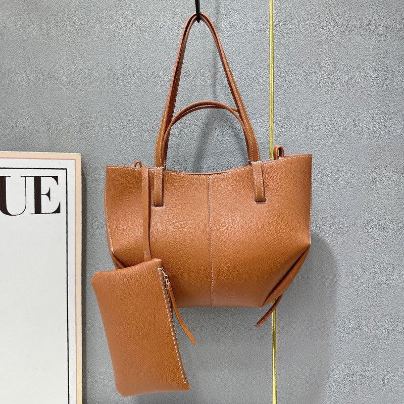 Tulip Leather Tote