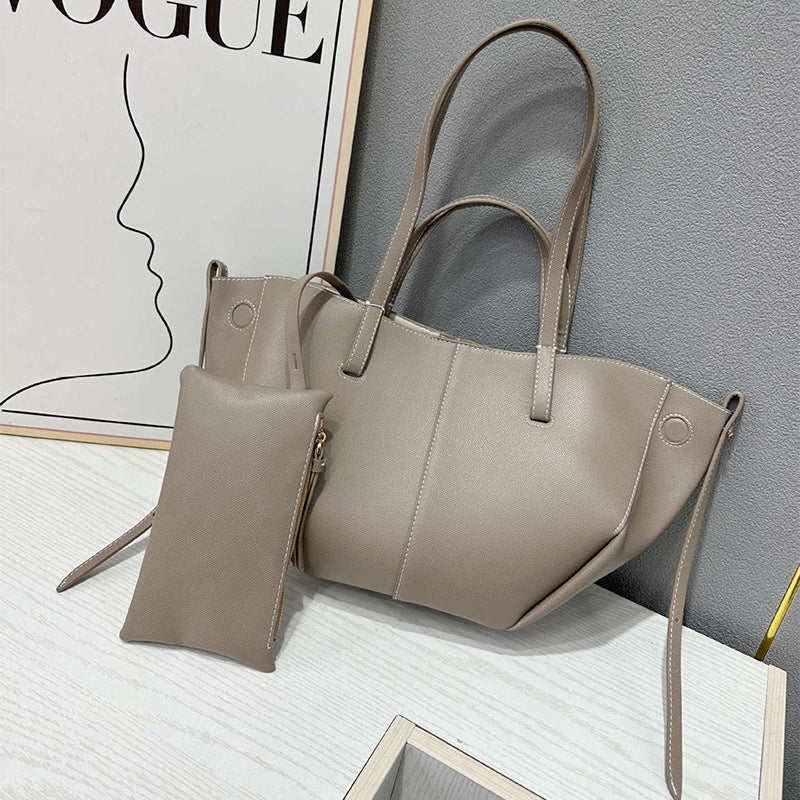 Tulip Leather Tote