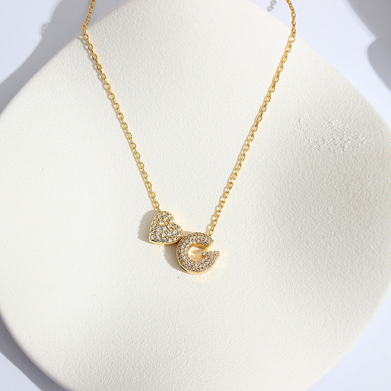 Love Your Initials Sparkle Necklace