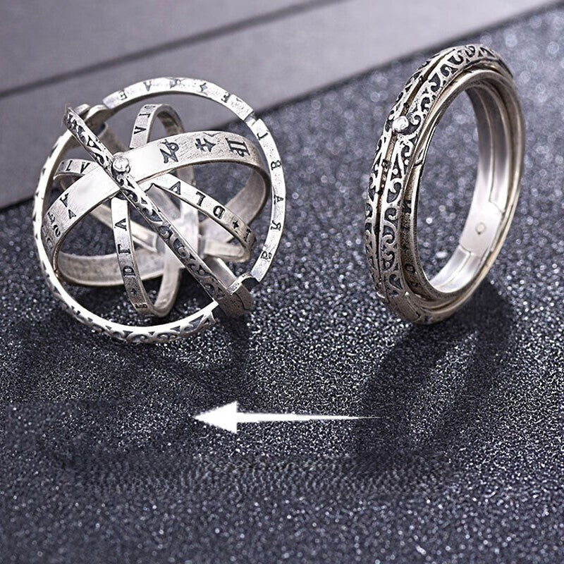 Astronomical Sphere Pendant Ring