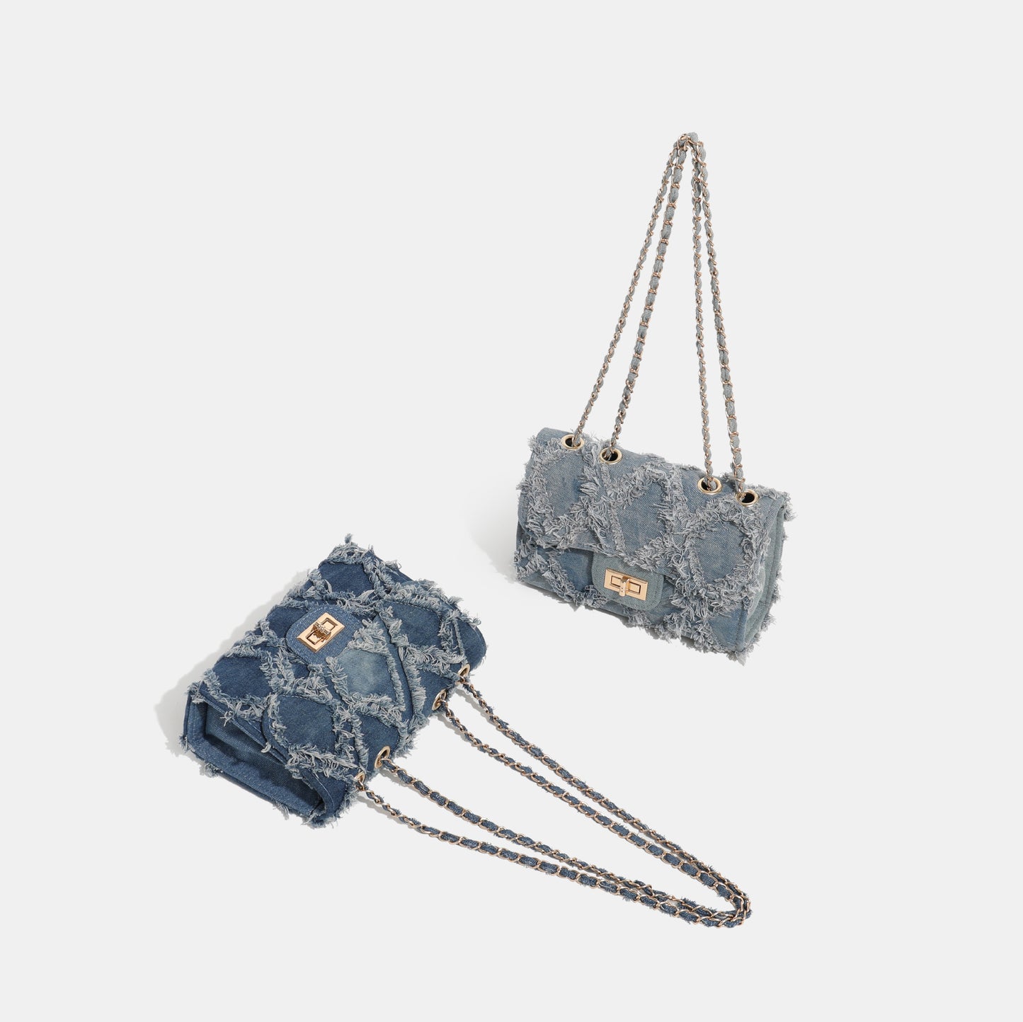 Denim Muse Chain Bag