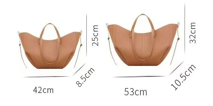 Tulip Leather Tote