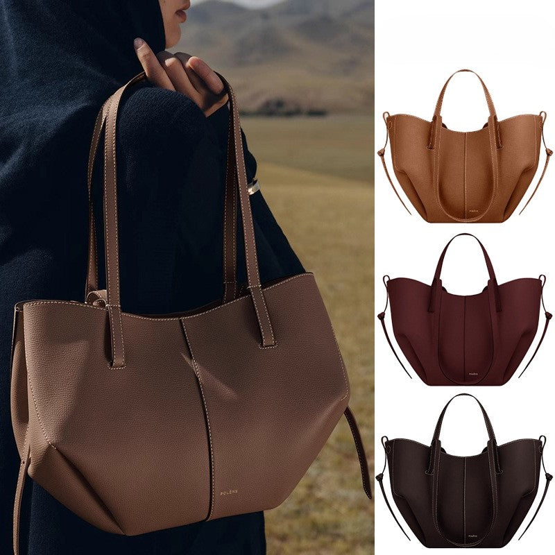 Tulip Leather Tote