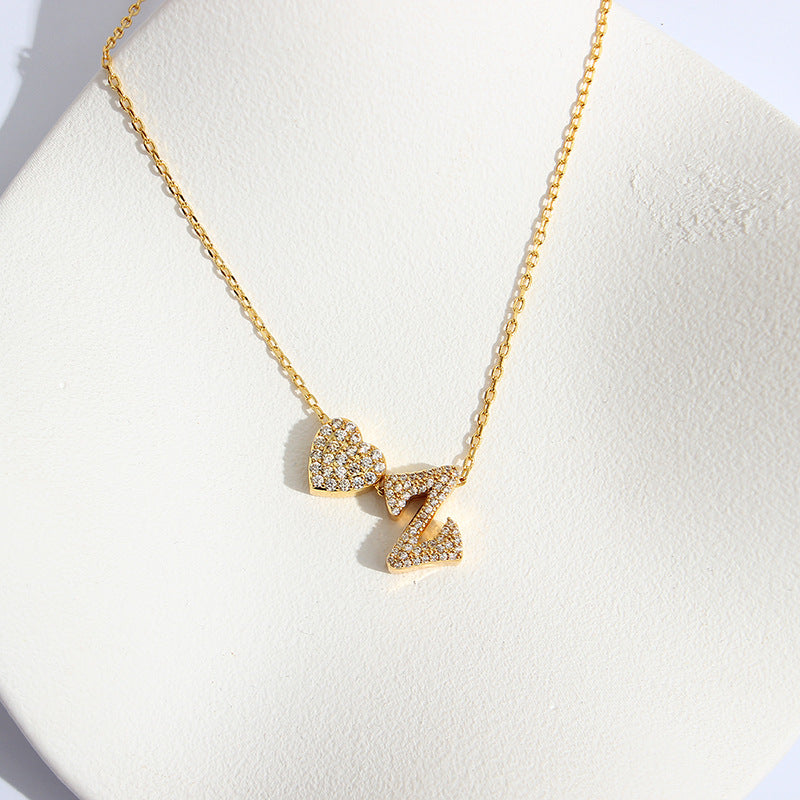 Love Your Initials Sparkle Necklace