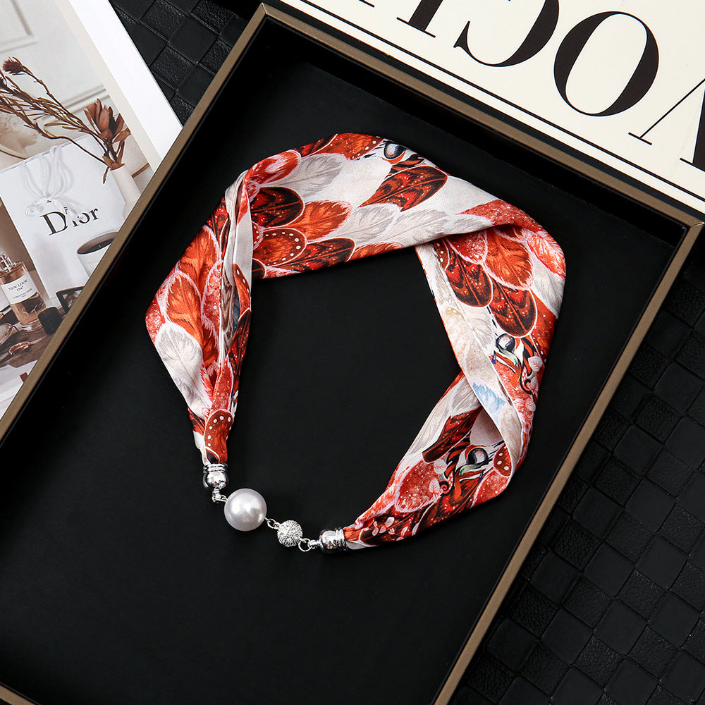 Pearl Bloom Scarfette