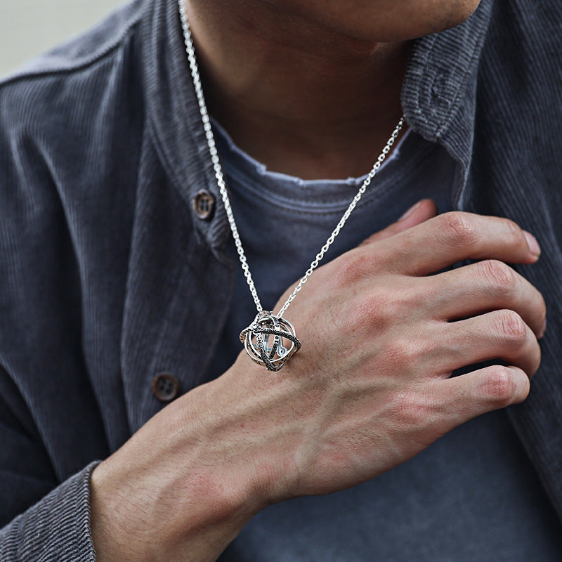 Astronomical Sphere Pendant Ring
