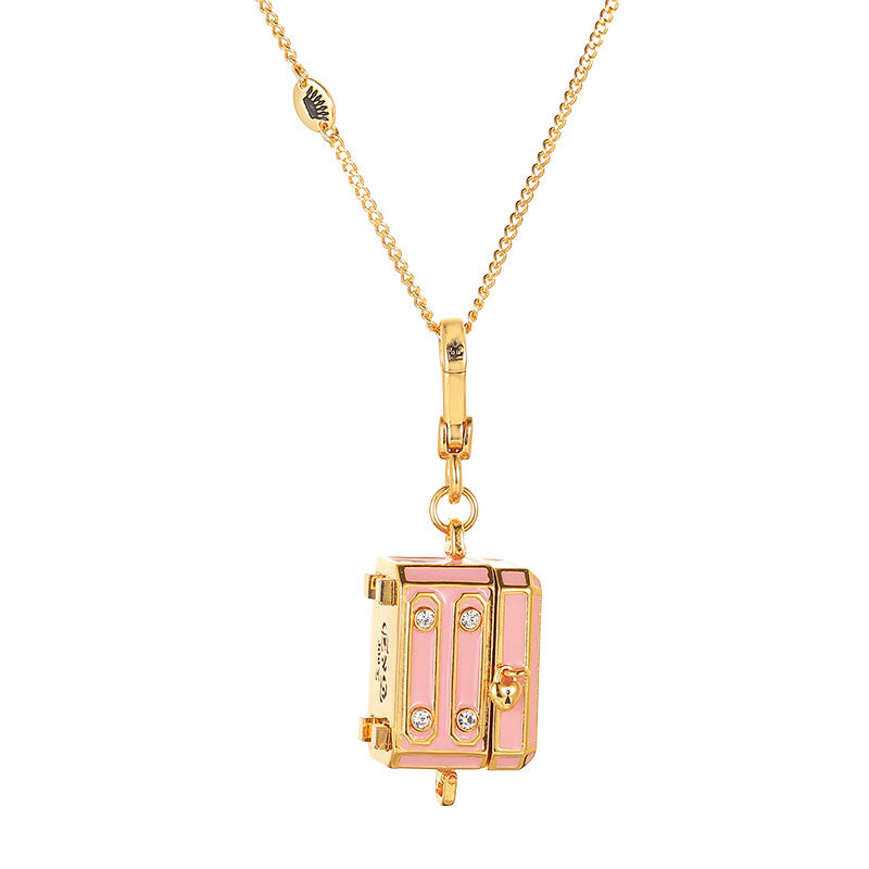 Enamel-Glazed Pendant - Pandora Box