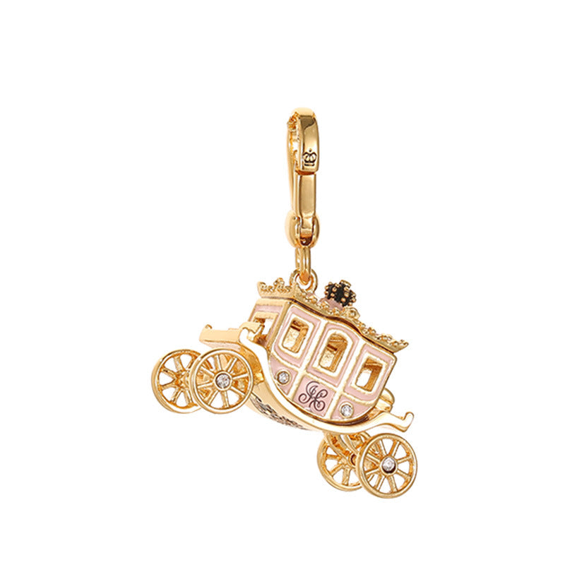 Enamel-Glazed Pendant - Cinderella