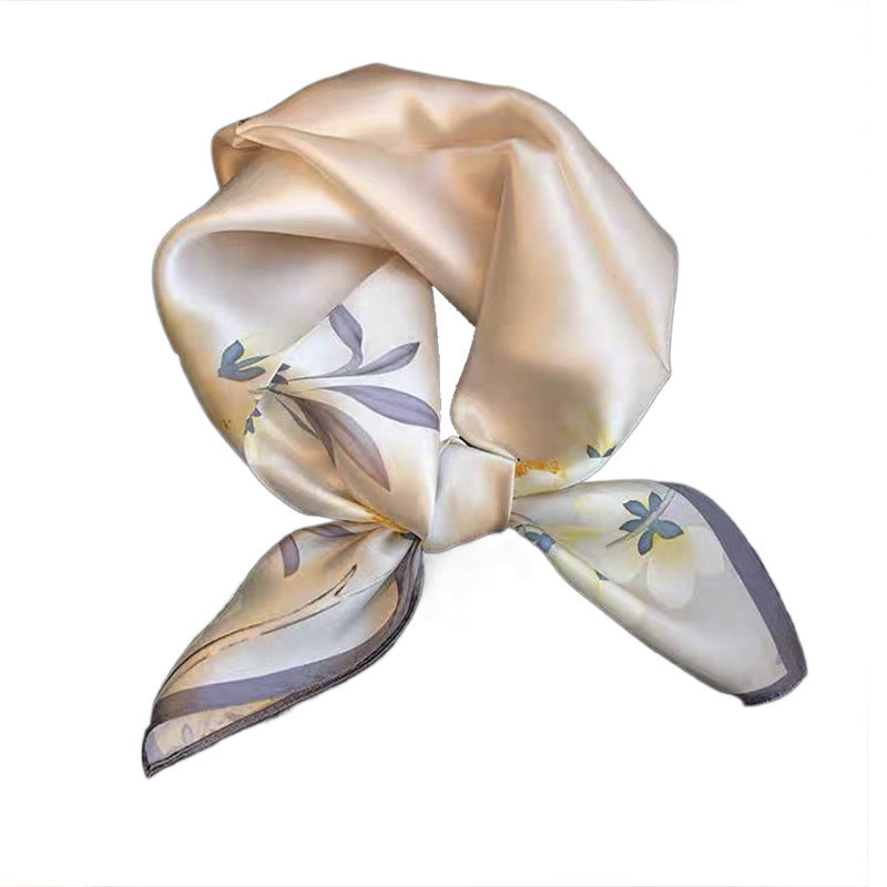 Petal Whisper Silk Scarf