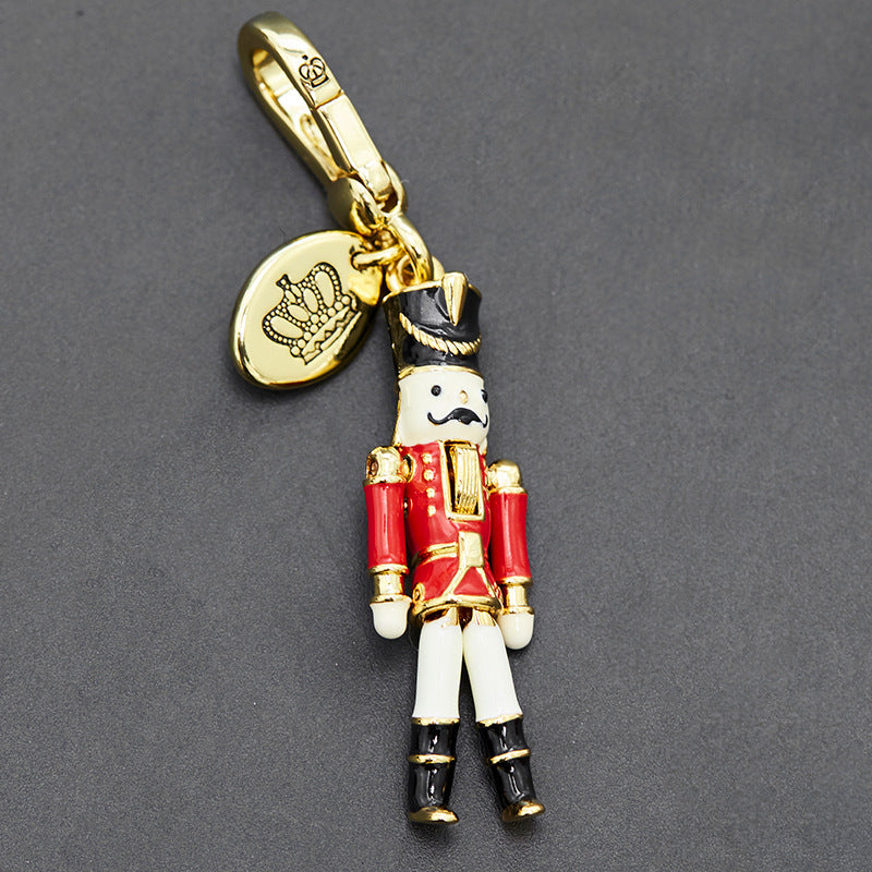 Enamel-Glazed Pendant - Nutcracker