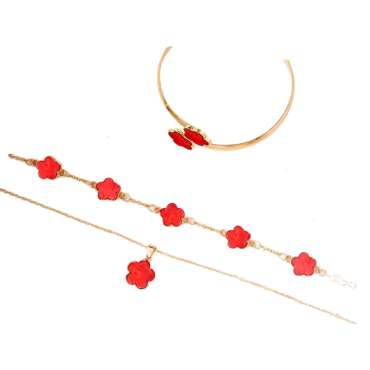 Lucky Blooms Charm Set