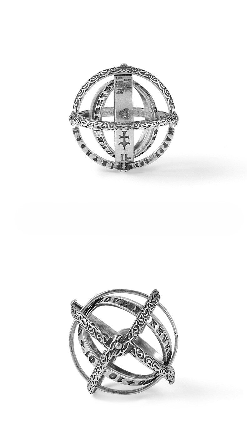 Astronomical Sphere Pendant Ring