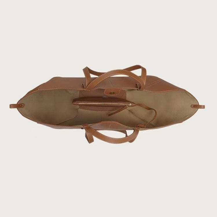 Tulip Leather Tote