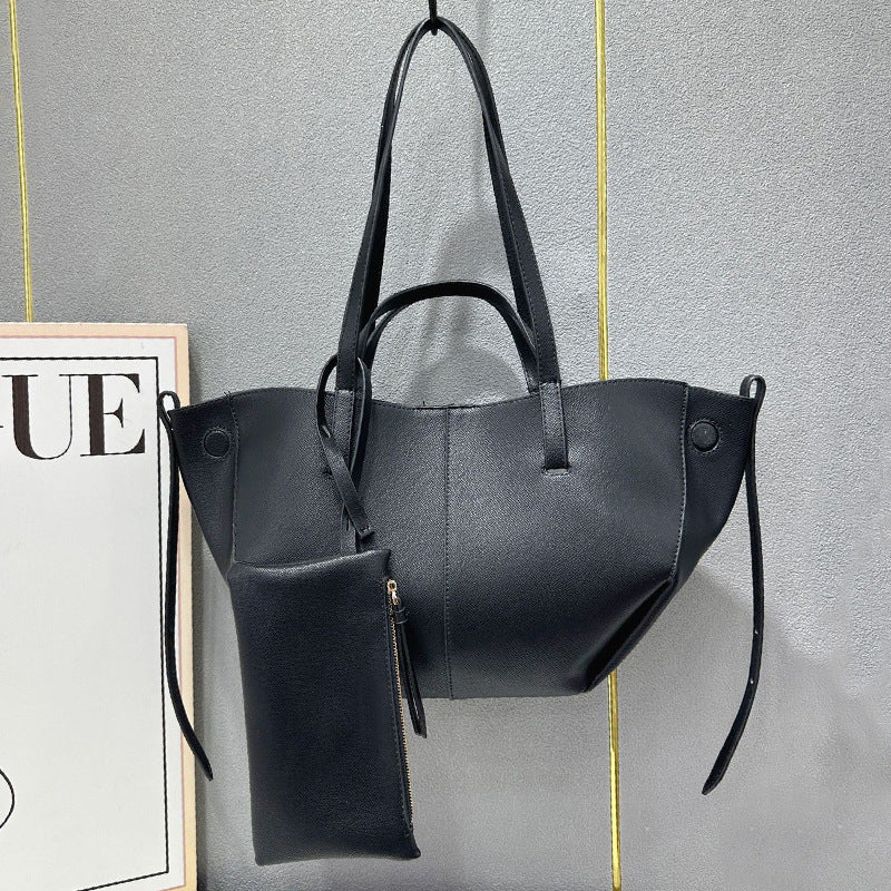 Tulip Leather Tote