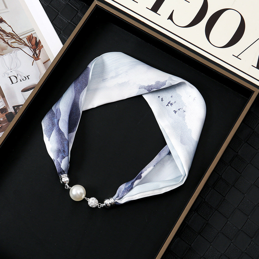 Pearl Bloom Scarfette