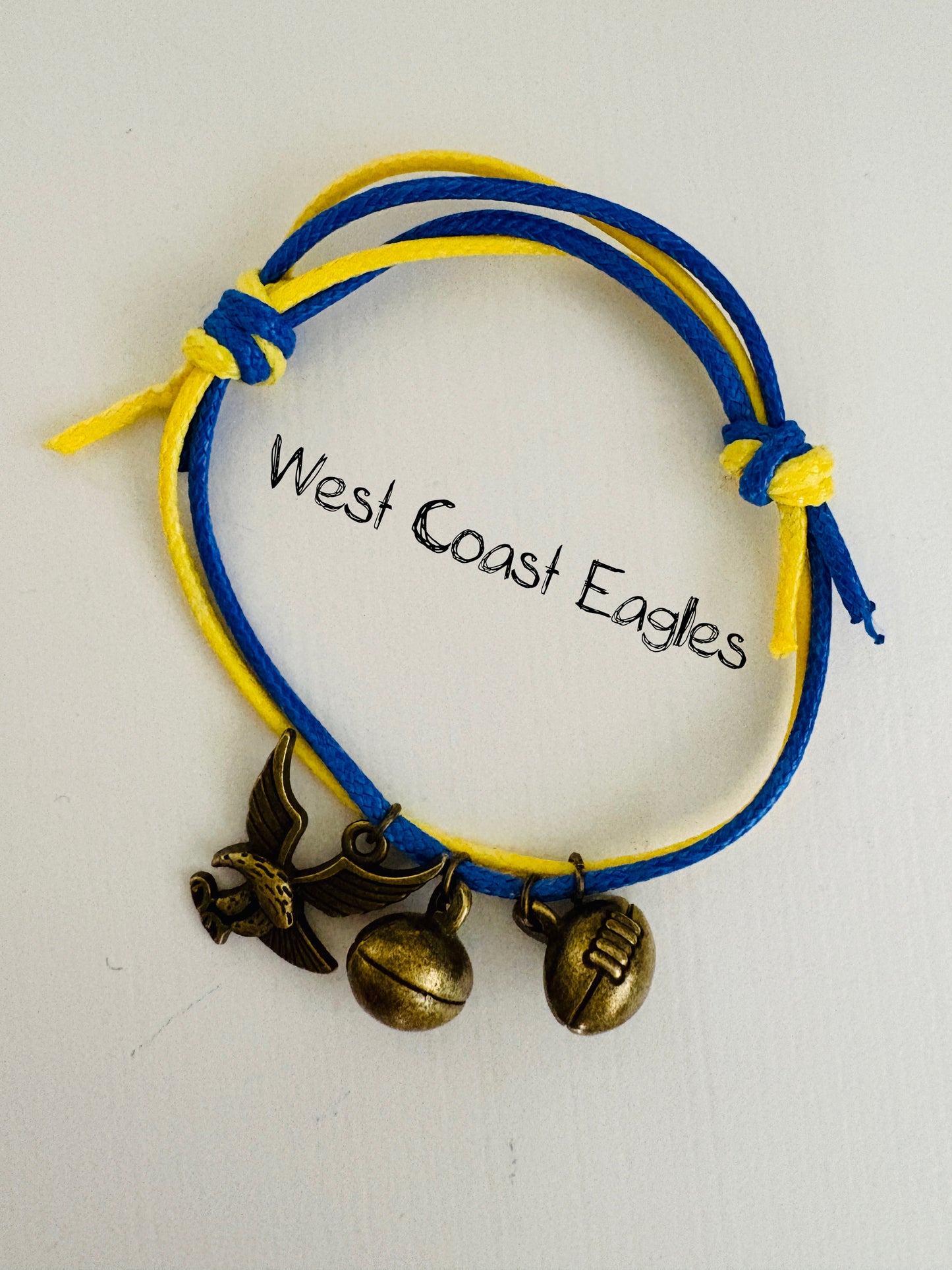 Handcrafted AFL Team Bracelets by Freya & Masha