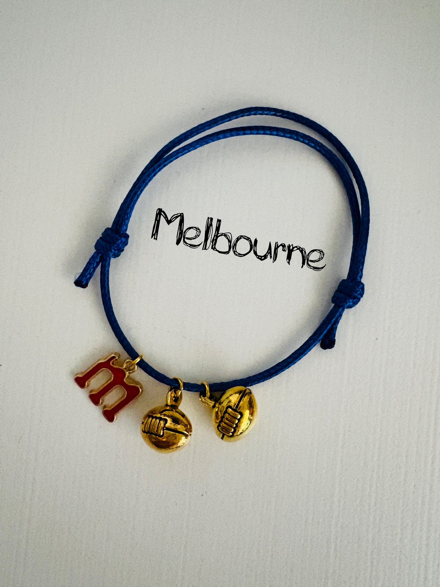 Handcrafted AFL Team Bracelets by Freya & Masha