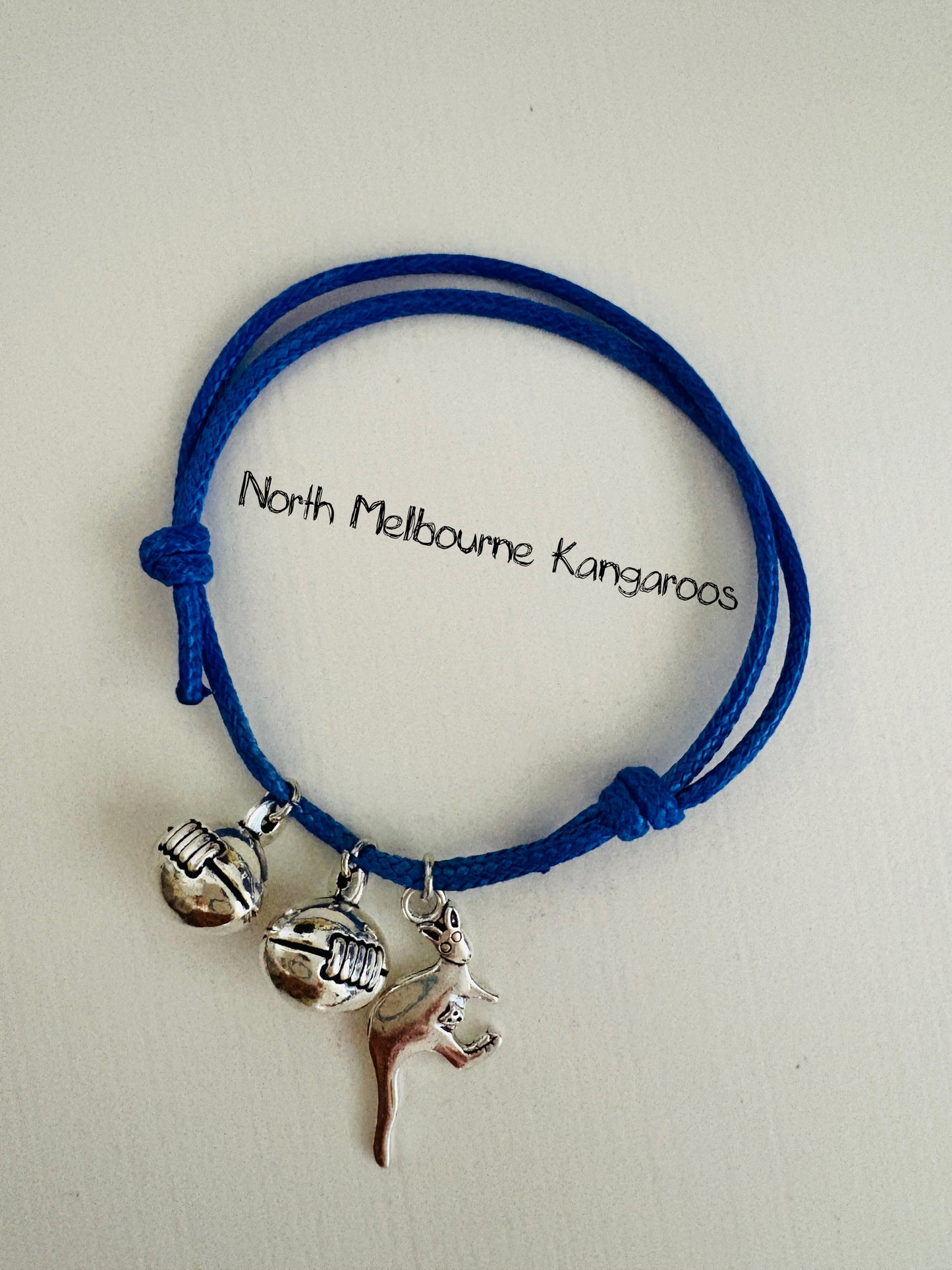 Handcrafted AFL Team Bracelets by Freya & Masha