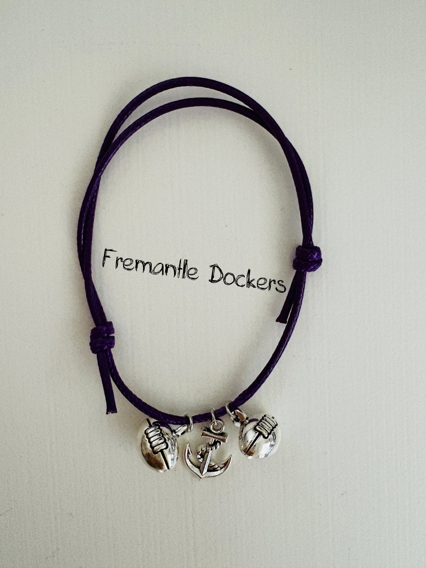 Handcrafted AFL Team Bracelets by Freya & Masha