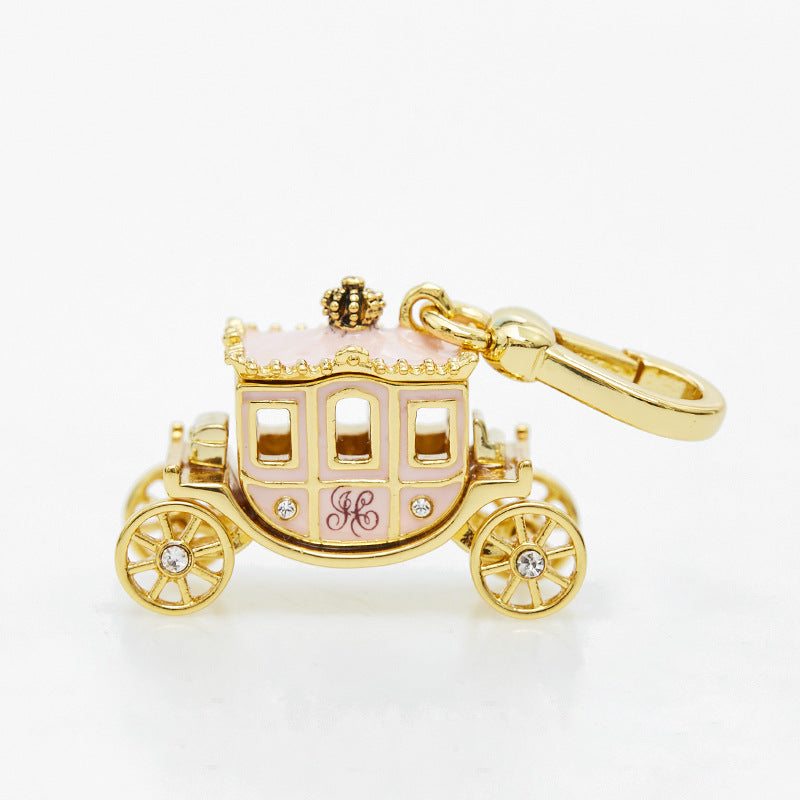 Enamel-Glazed Pendant - Cinderella