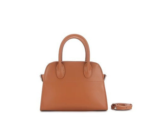 Grand Buckle Top-Handle Tote
