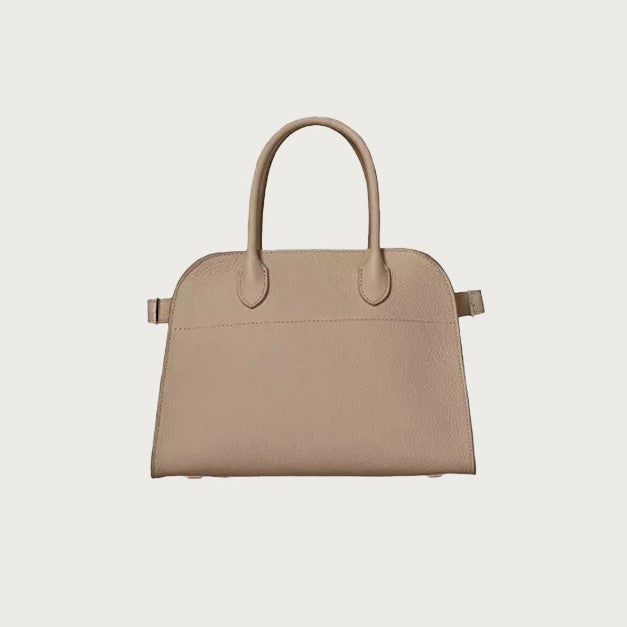 Grand Buckle Top-Handle Tote