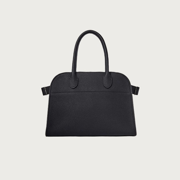 Grand Buckle Top-Handle Tote