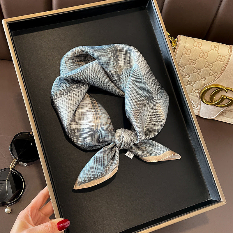 Petal Whisper Silk Scarf