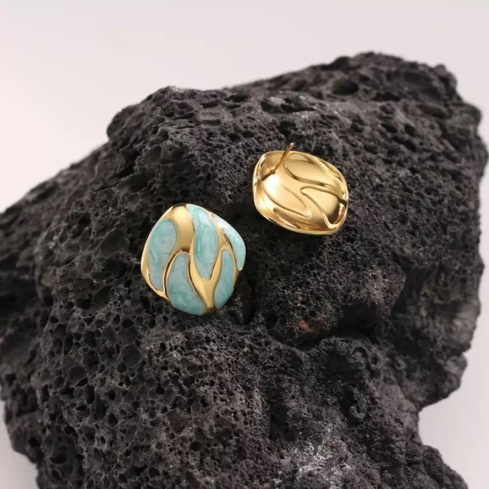 Urban Feminine Enamel Studs