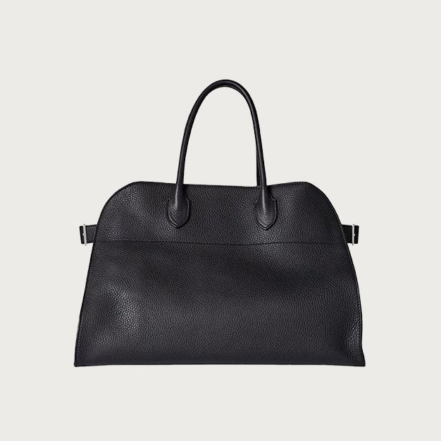 Grand Buckle Top-Handle Tote