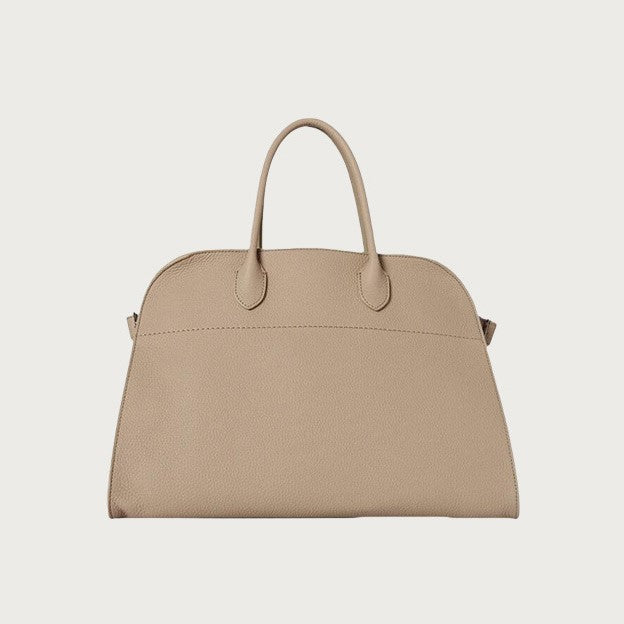 Grand Buckle Top-Handle Tote