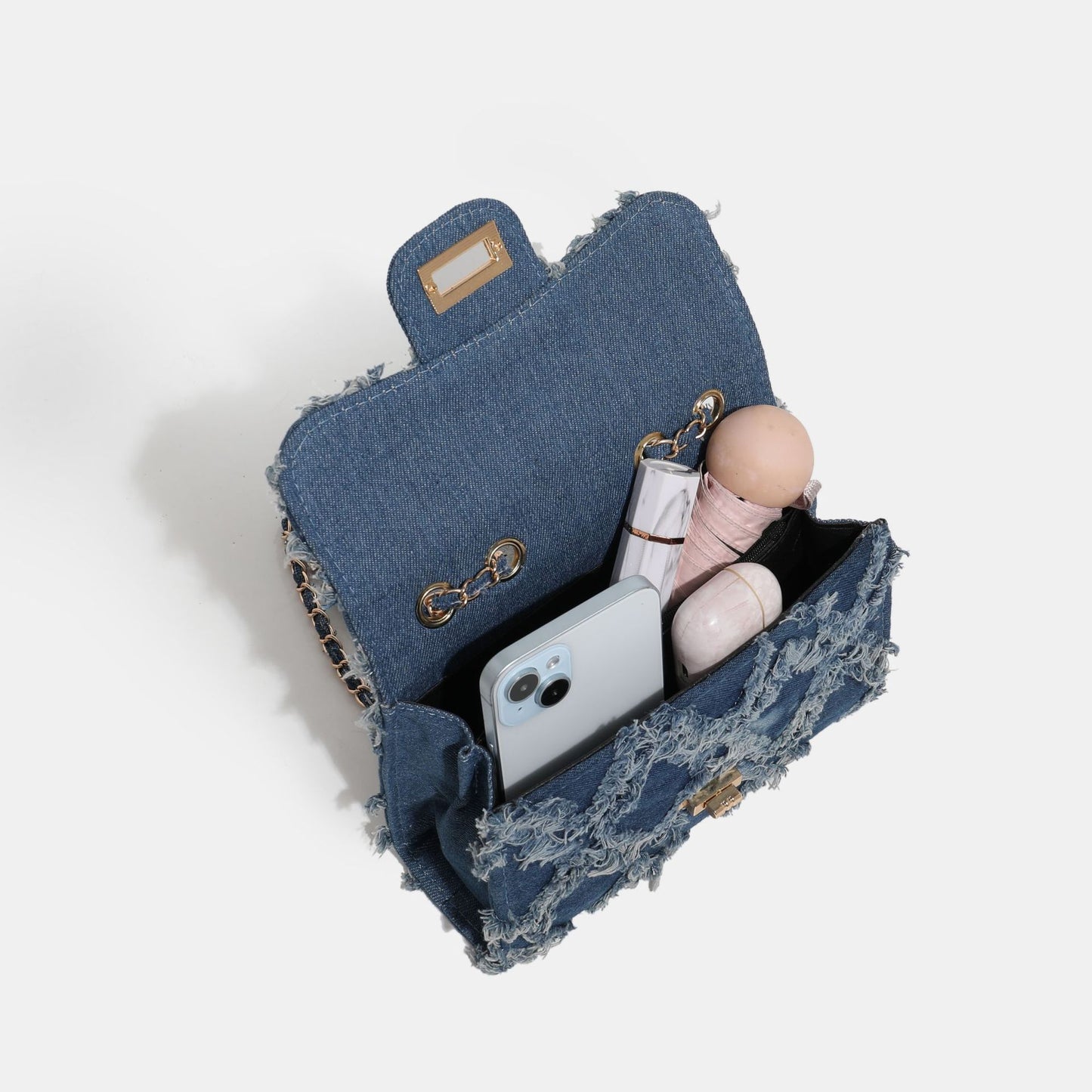 Denim Muse Chain Bag