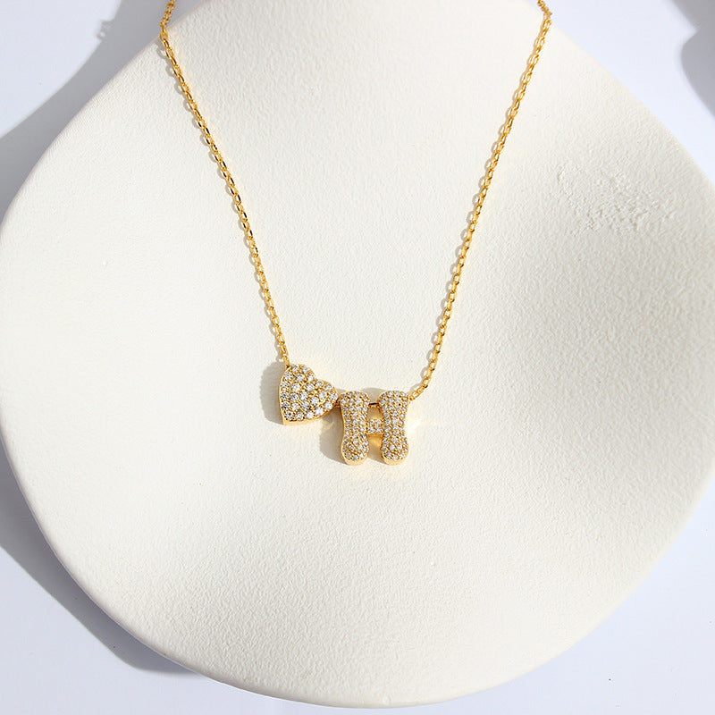 Love Your Initials Sparkle Necklace