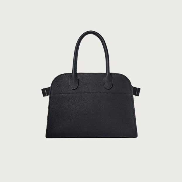 Grand Buckle Top-Handle Tote