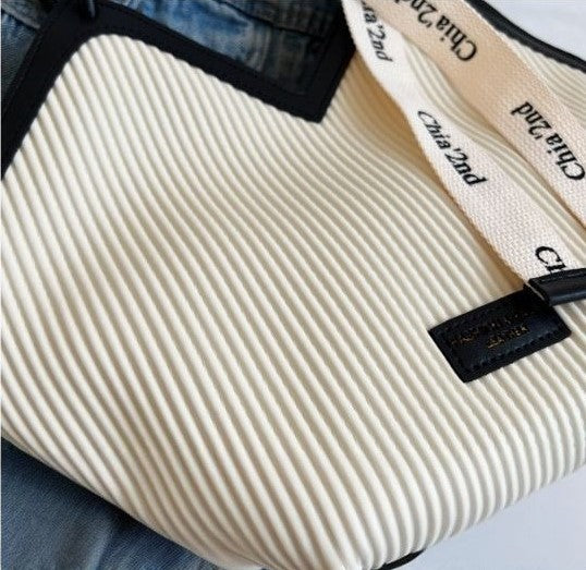 Harmonic Pleat Urban Tote