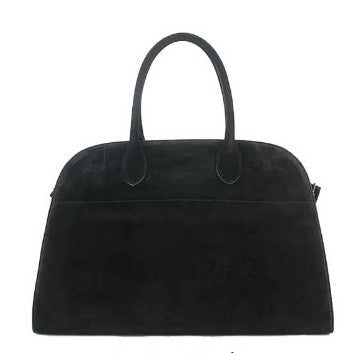 Grand Buckle Top-Handle Tote