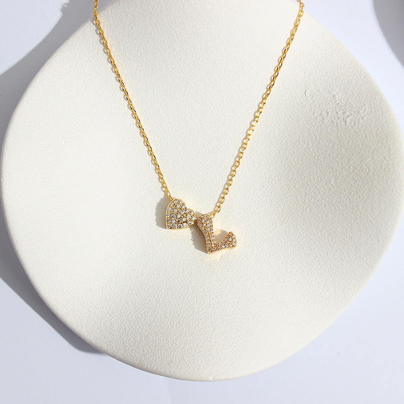 Love Your Initials Sparkle Necklace