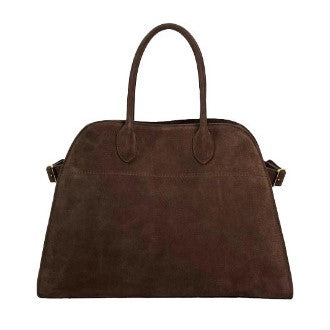 Grand Buckle Top-Handle Tote