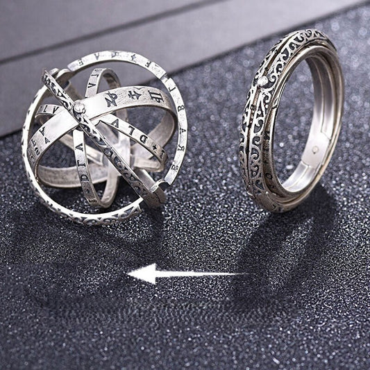Astronomical Sphere Pendant Ring