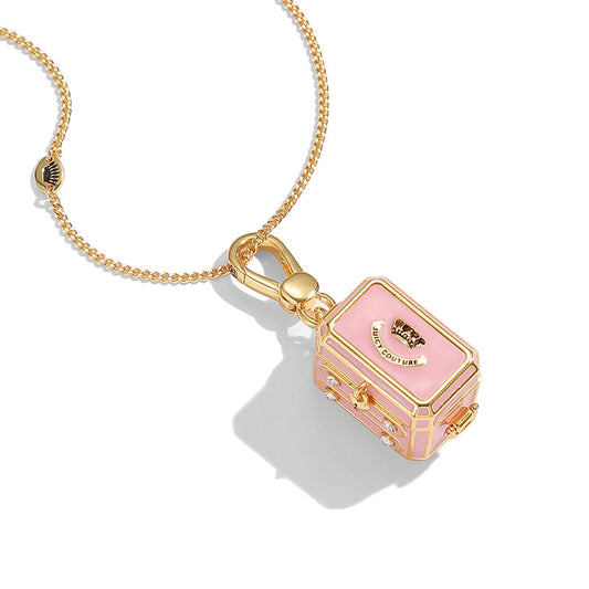 Enamel-Glazed Pendant - Pandora Box