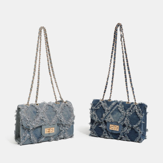 Denim Muse Chain Bag