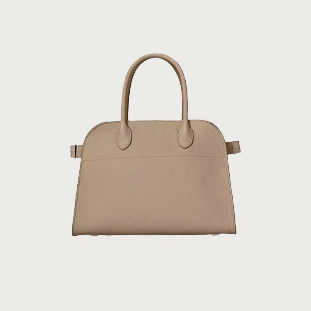 Grand Buckle Top-Handle Tote