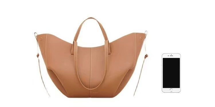 Tulip Leather Tote