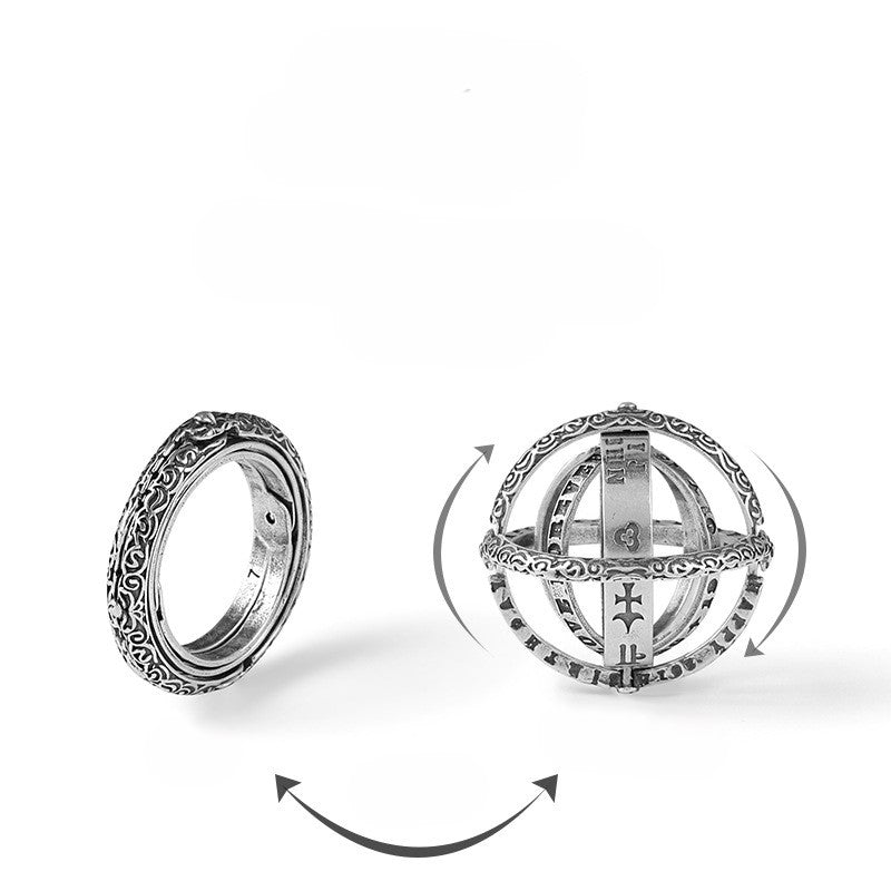 Astronomical Sphere Pendant Ring