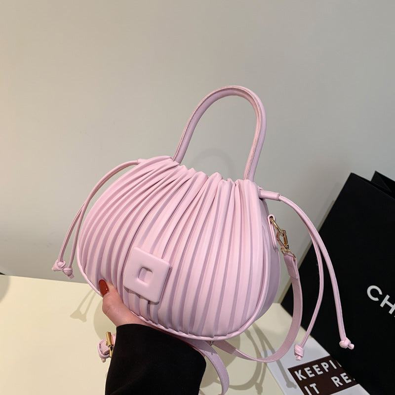Aria Pleated Shoulder Bag