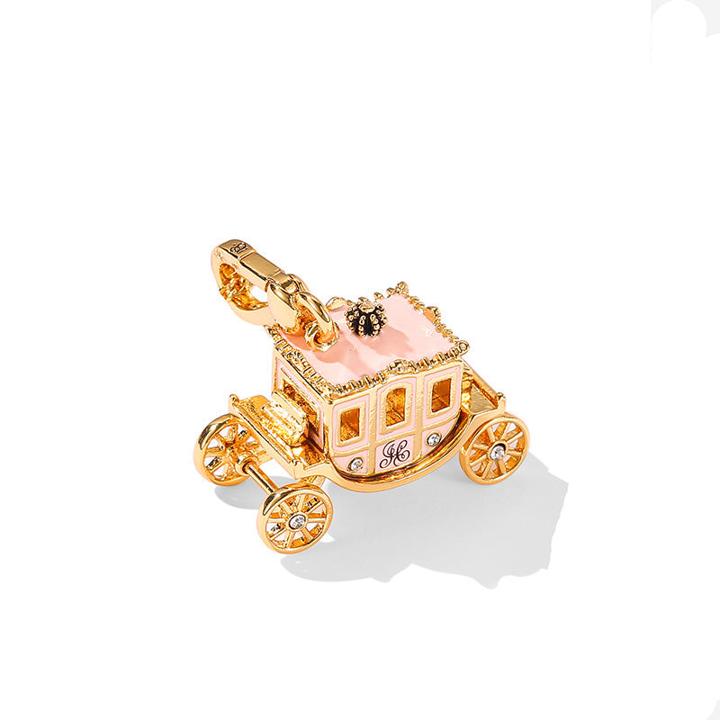 Enamel-Glazed Pendant - Cinderella