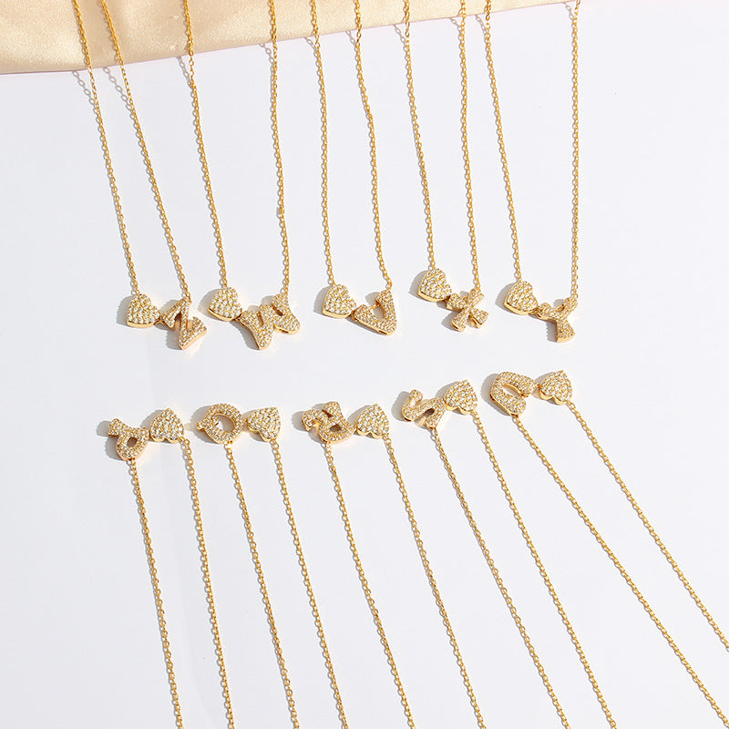 Love Your Initials Sparkle Necklace