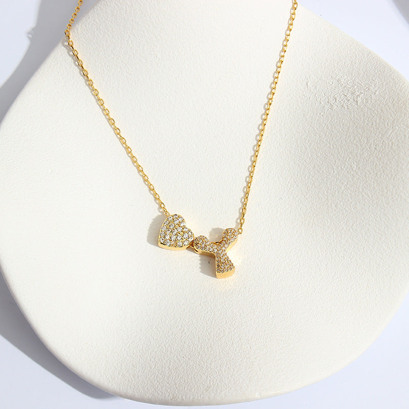 Love Your Initials Sparkle Necklace