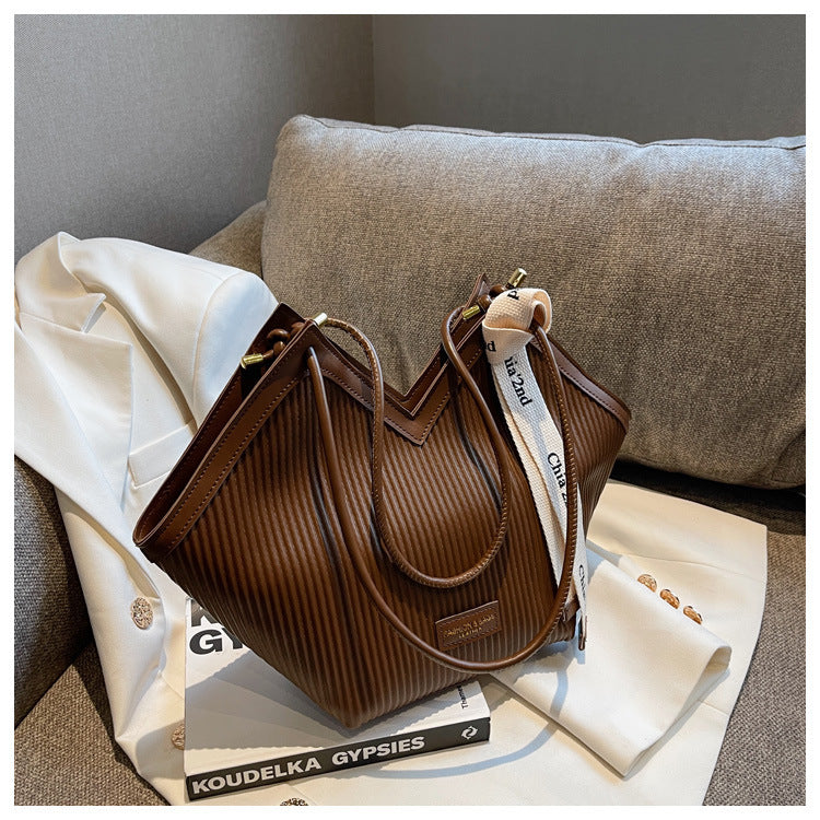 Harmonic Pleat Urban Tote